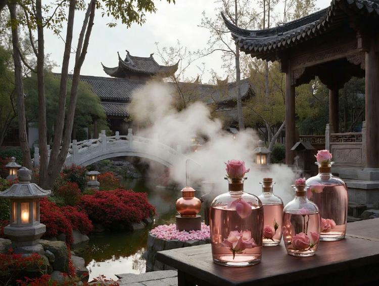 平阴玫瑰纯露：千年玫瑰精华的天然美容与养生之水