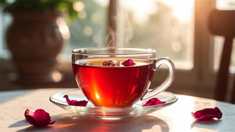 玫瑰露茶：花瓣中的温柔滋养与日常美容茶饮