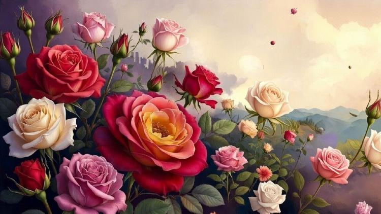 玫瑰文化：跨越时空的爱与美的象征