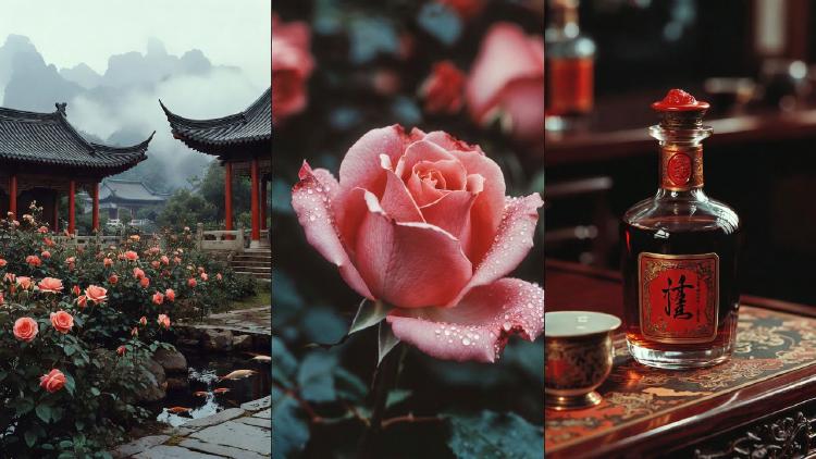 中国玫瑰文化的起源、象征与应用：从诗词到玫瑰露玫瑰酒的传承